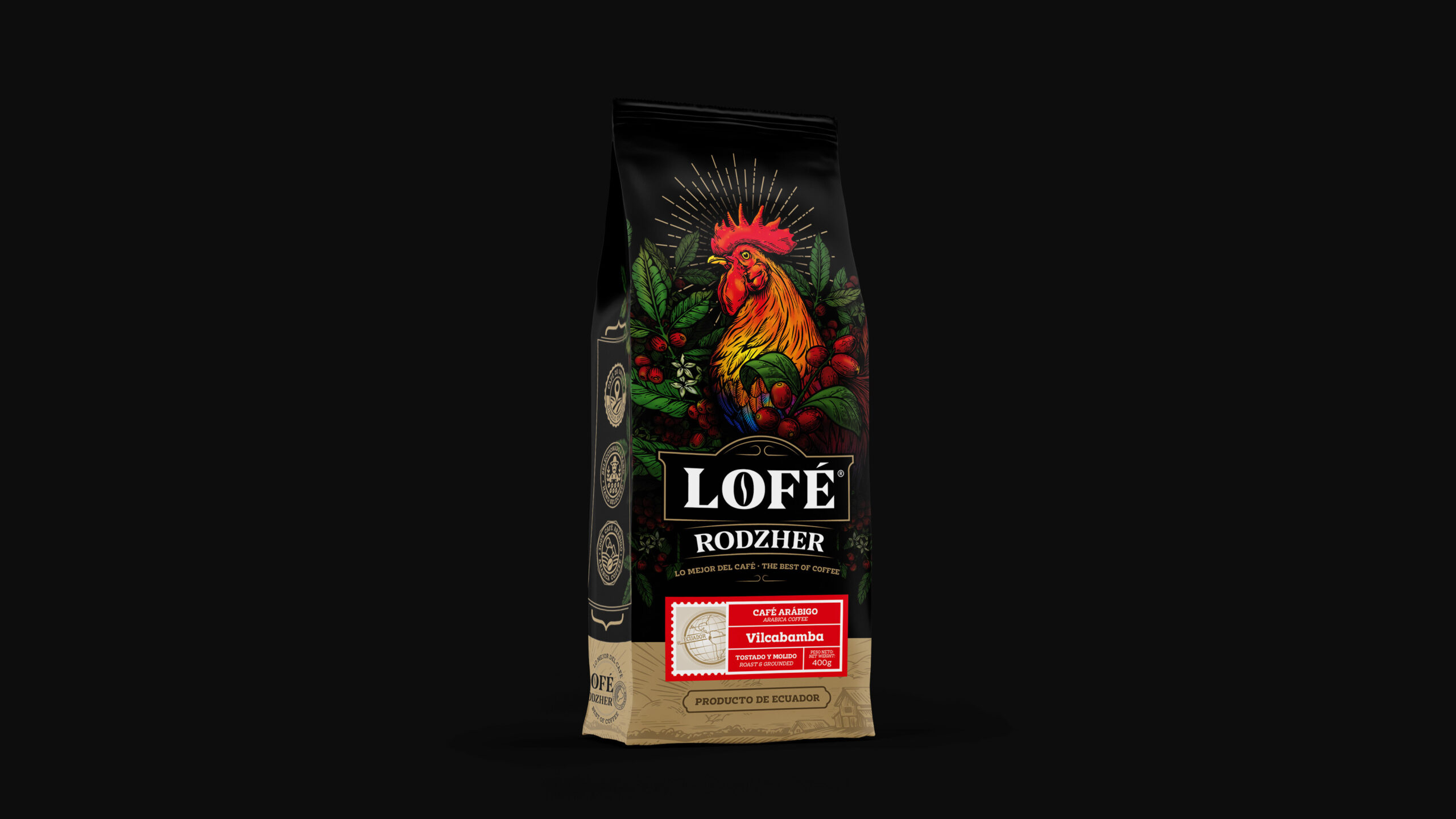 Empaques Café Ecuador Coffee Packaging Diseño