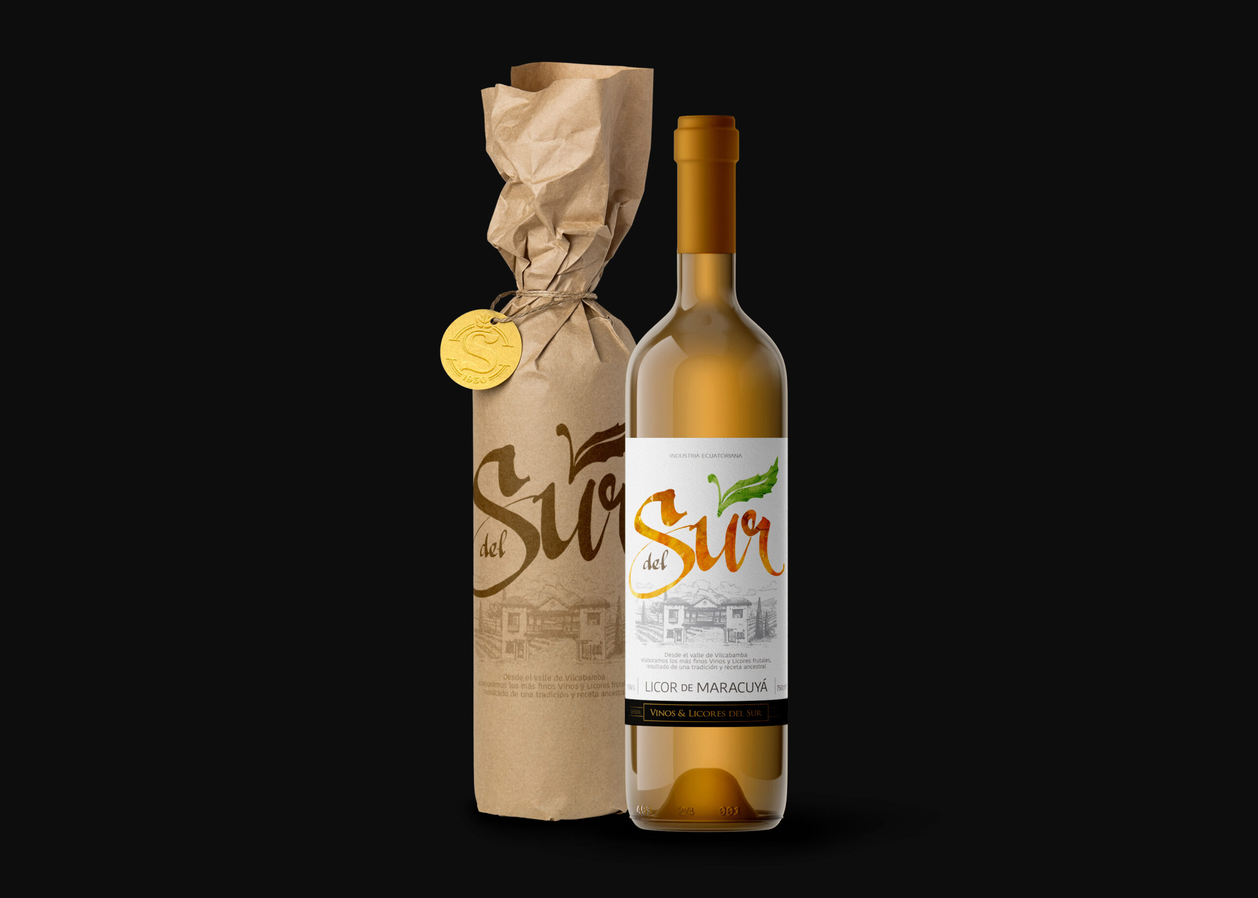 Packaging Etiquetas para licores y vinos Ecuador Telmo Cuenca Studio