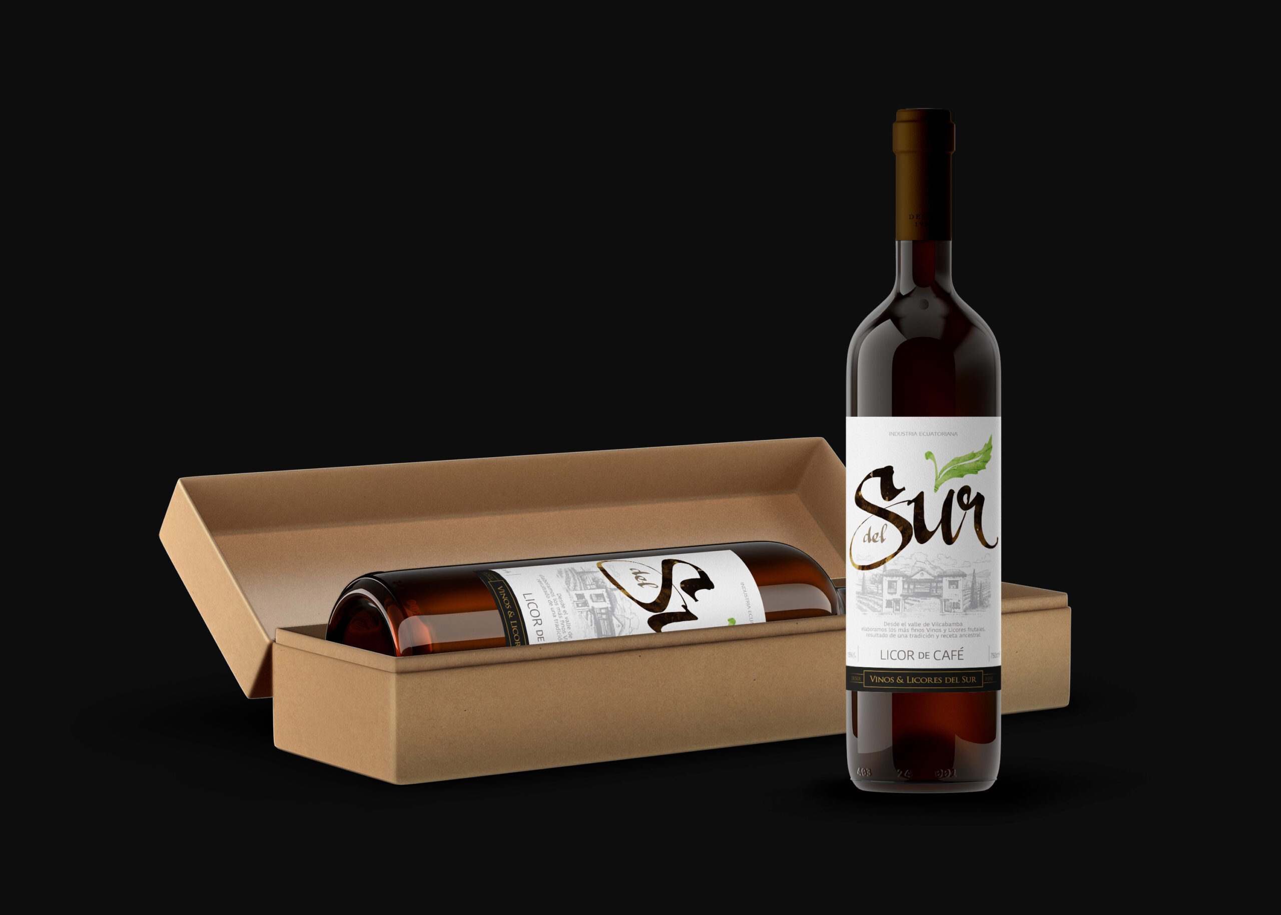 Packaging Etiquetas para licores y vinos Ecuador Telmo Cuenca Studio