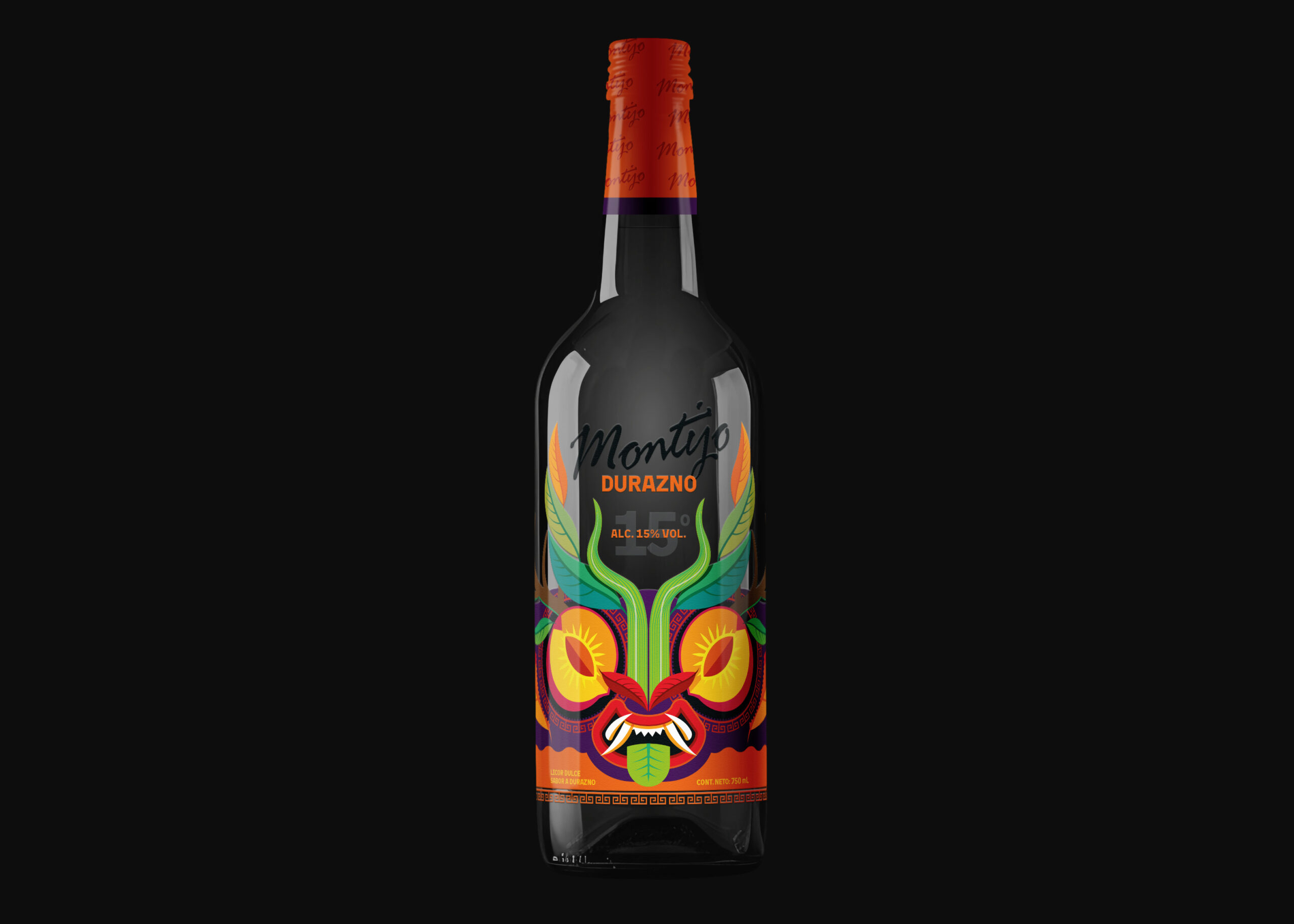 Diseño etiqueta empaque licor Ecuador spirits packaging design