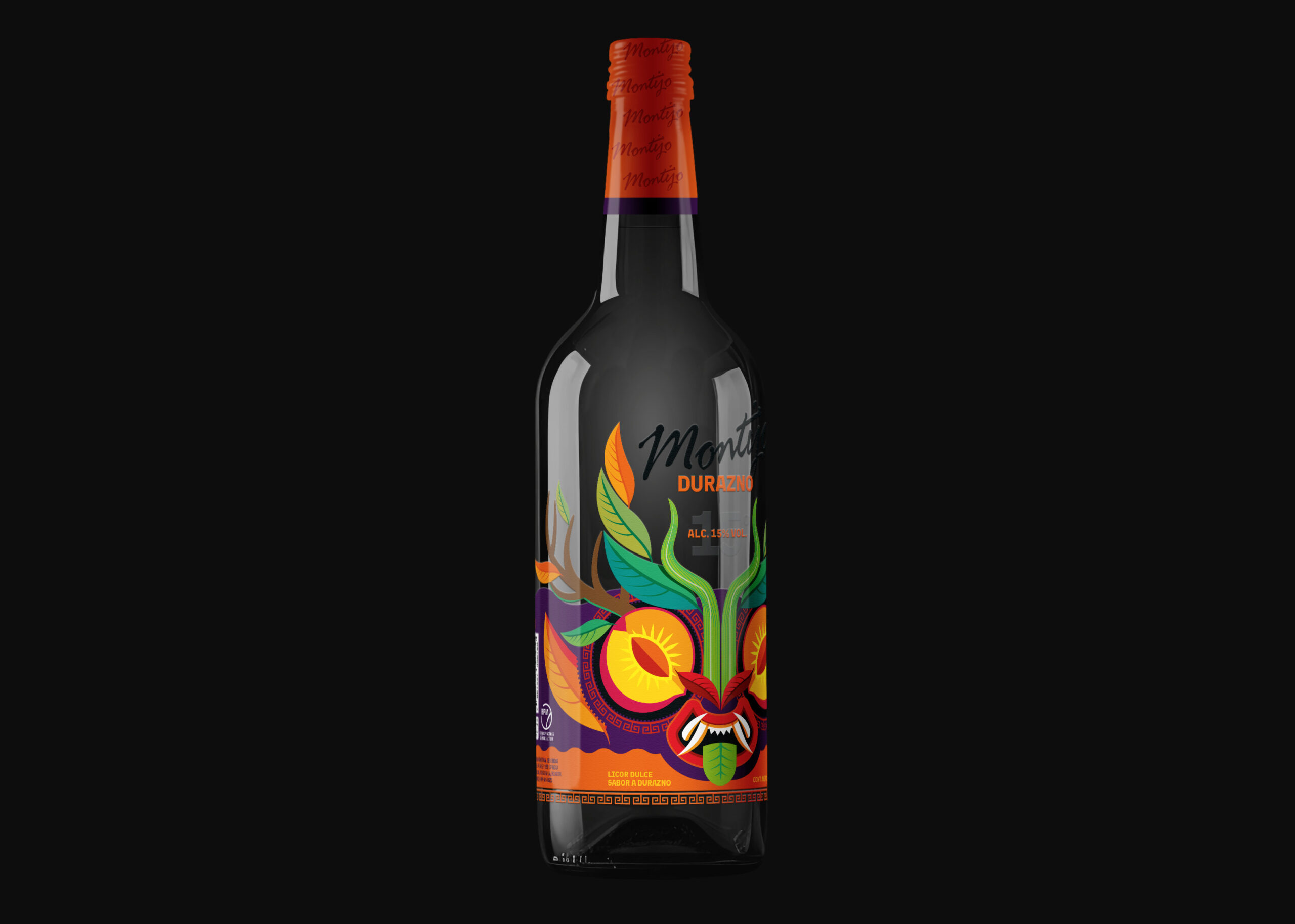 Diseño etiqueta empaque licor Ecuador spirits packaging design