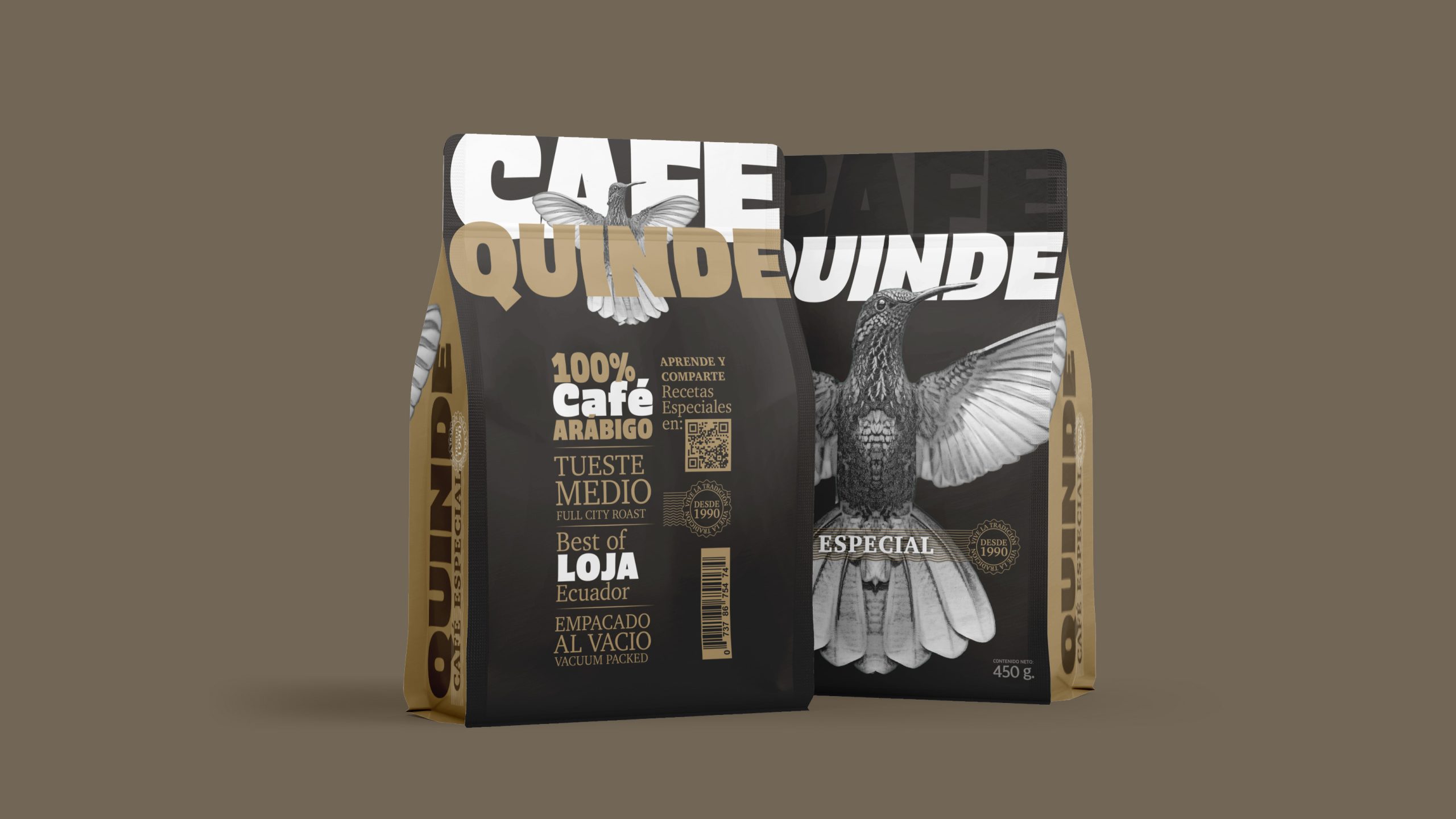 Empaques Café Ecuador Coffee Packaging Diseño