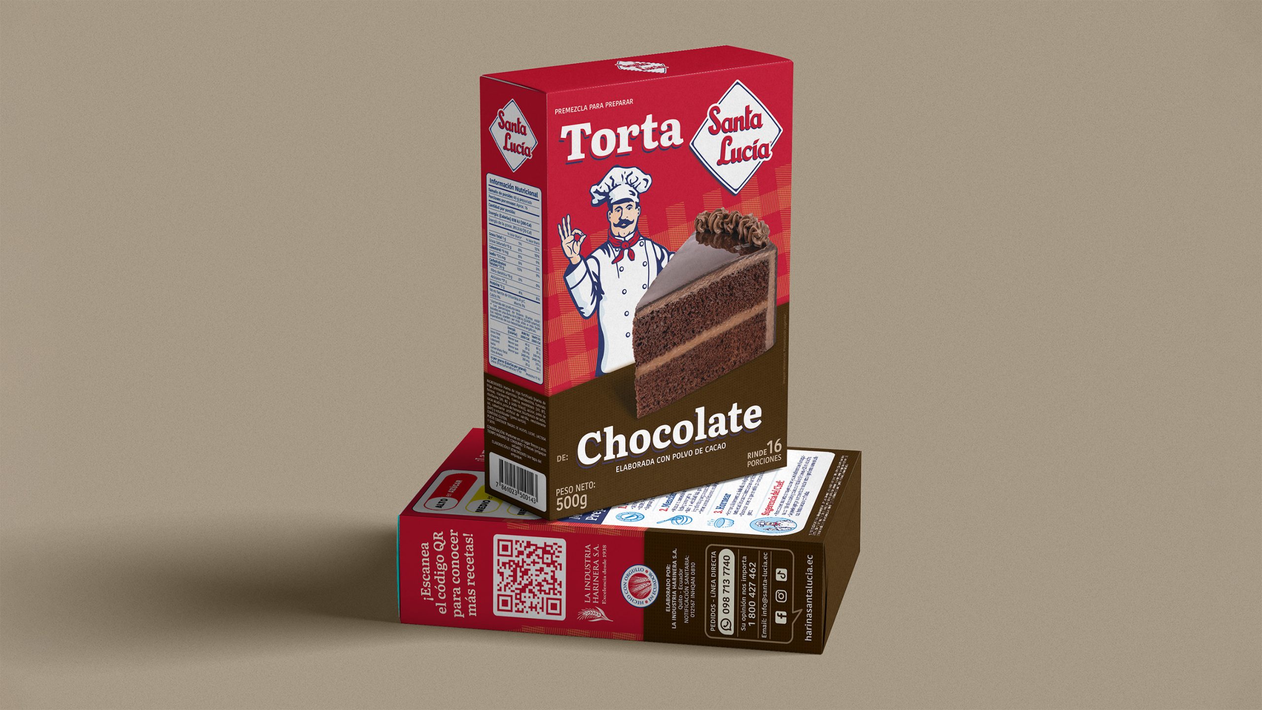 Empaques Ecuador Packaging Design Tortas Santa Lucia