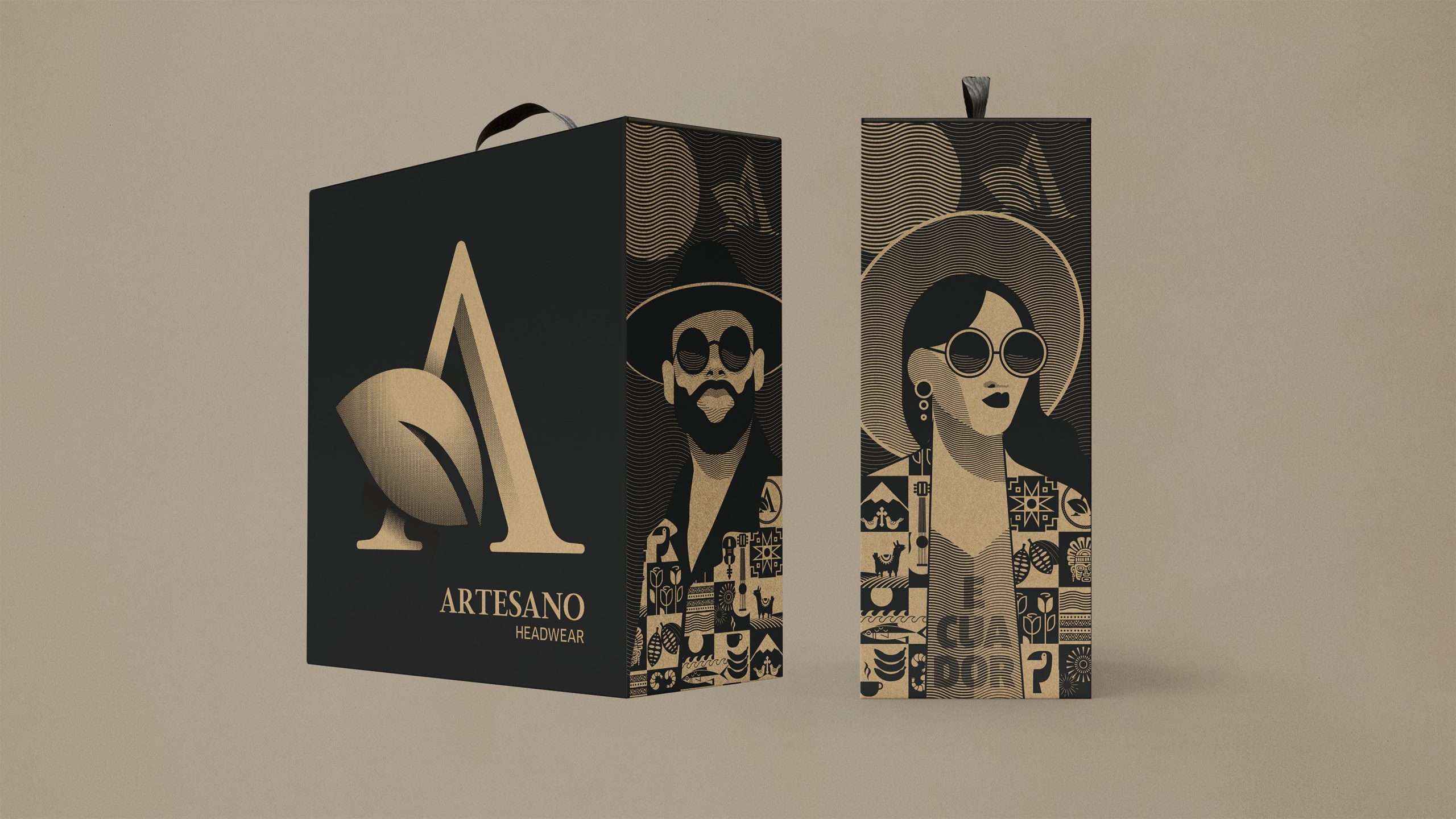 Packaging Design Empaques Cuenca Ecuador Hats