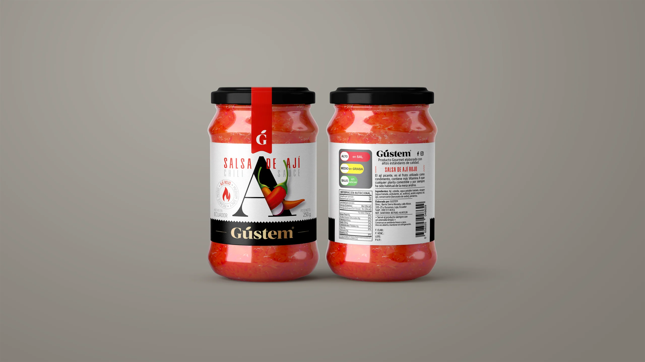 Gústem Diseño de Marca y Empaques Ecuador