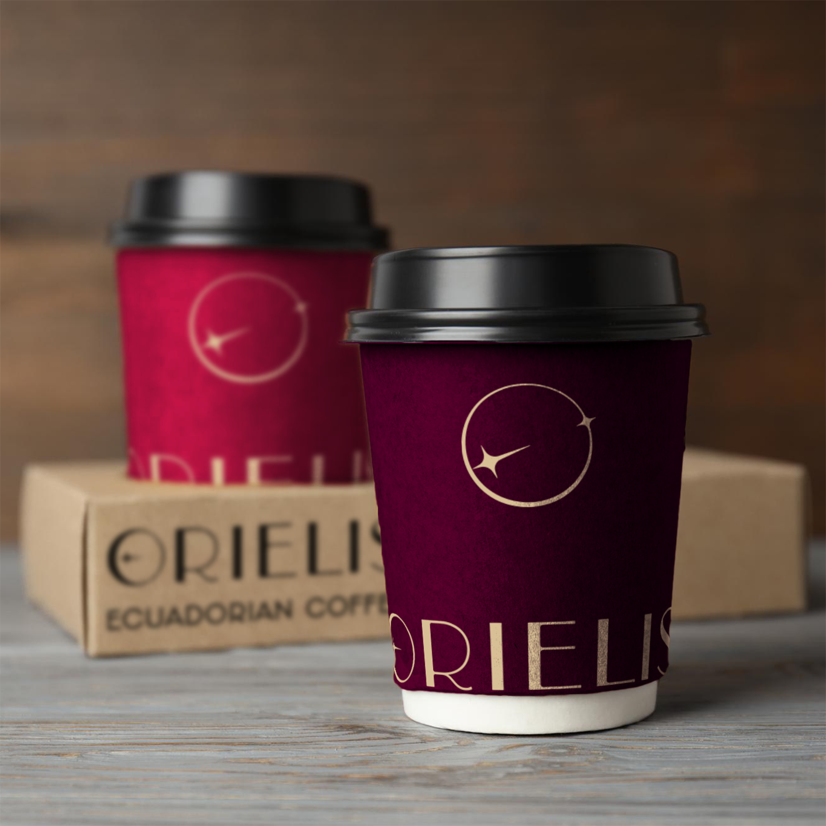 Orielis Coffee Diseño de Empaque Ecuador